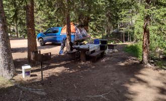 Camping near Ayres Natural Bridge Park: Campbell Creek, Glenrock, Wyoming