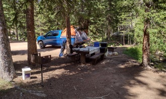 Camping near La Prele Guard Station: Campbell Creek, Glenrock, Wyoming