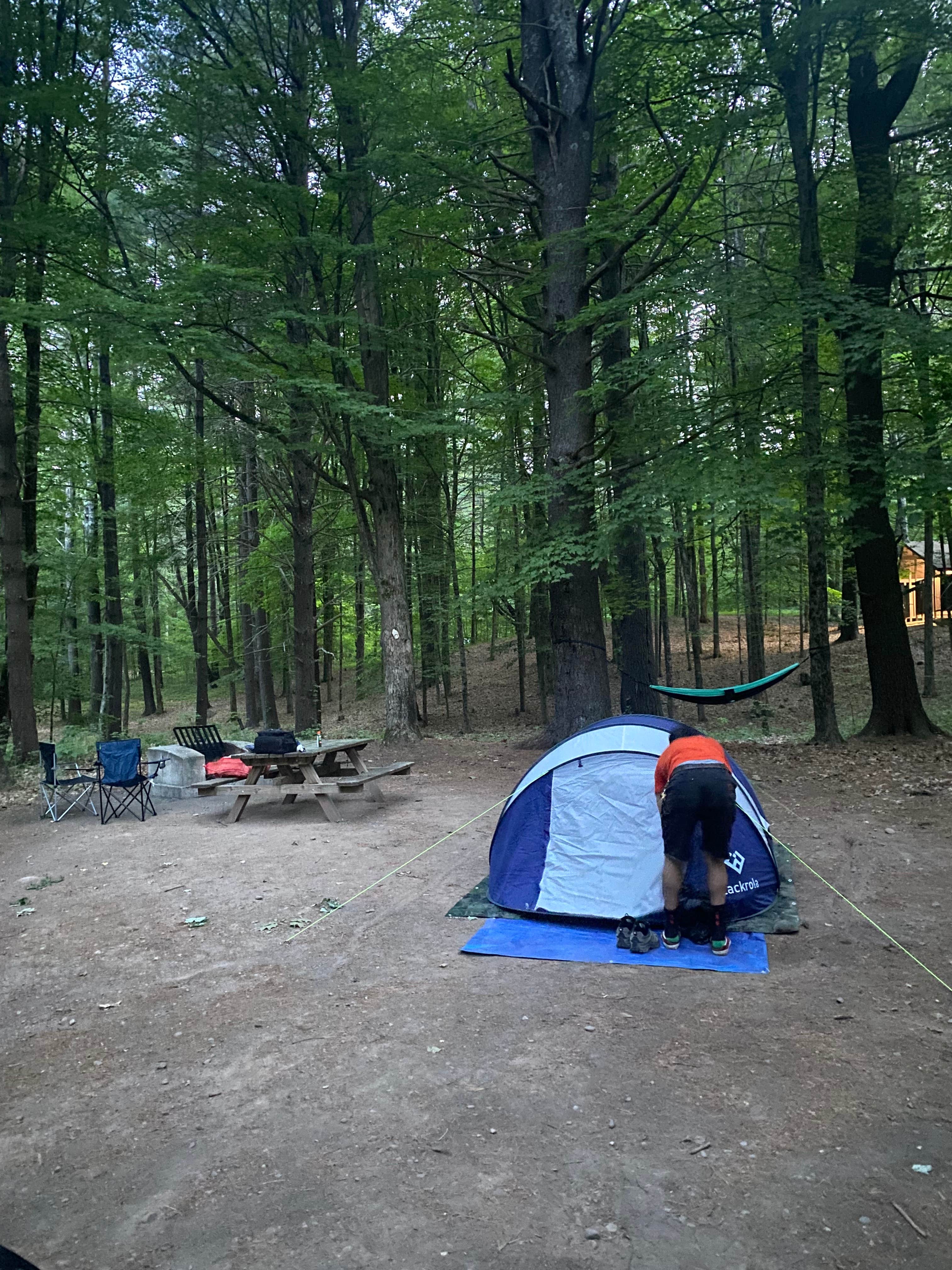 Melanie H.'s photo at Catskill/Kenneth L Wilson Campground near West Shokan, NY