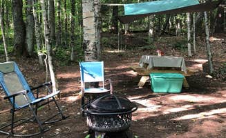 Marcy H.'s photo of tent camping at Cardigan Skyline Camps near Hartford, VT