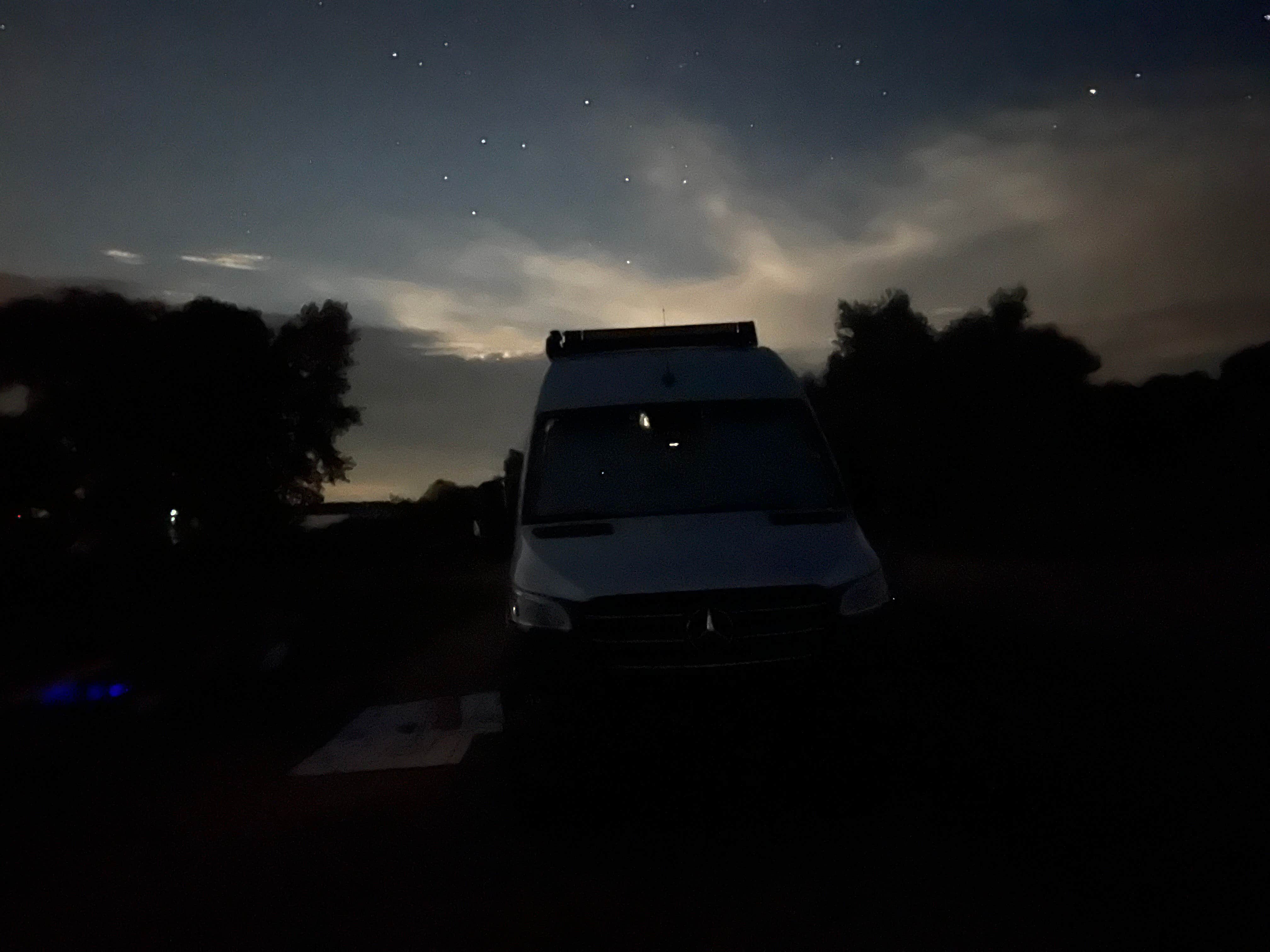 Jennifer W.'s photo of rv camping at Jackson Lake State Park Campground near Orchard, CO