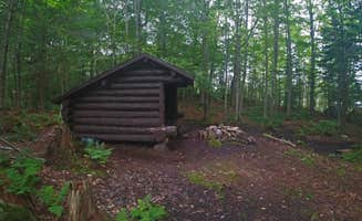 Alex R.'s photo of a cabin at Cranberry Lake Campground near Lake Clear, NY