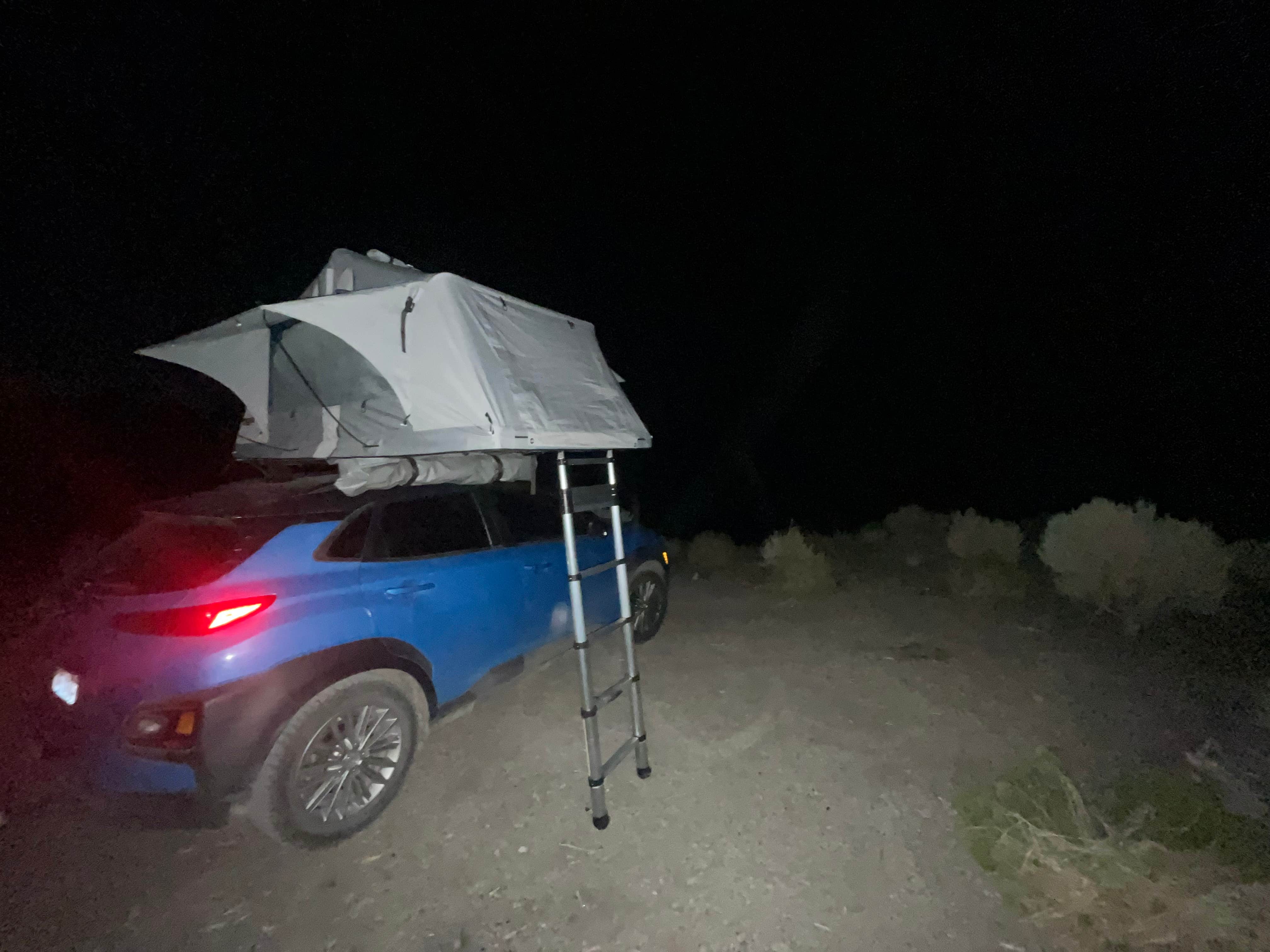 Jaden J.'s photo of a dispersed camping area at Mono Basin Dispersed Camp Site near Lee Vining, CA