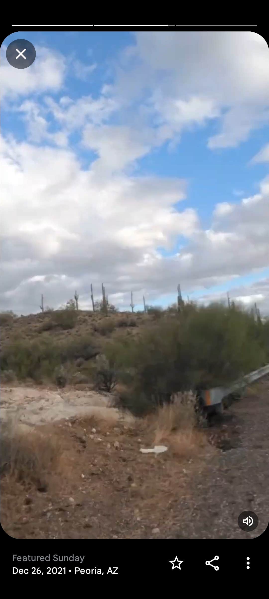 Camper-submitted photo at Old Airstrip Camping & Staging Area near Sun City West, AZ