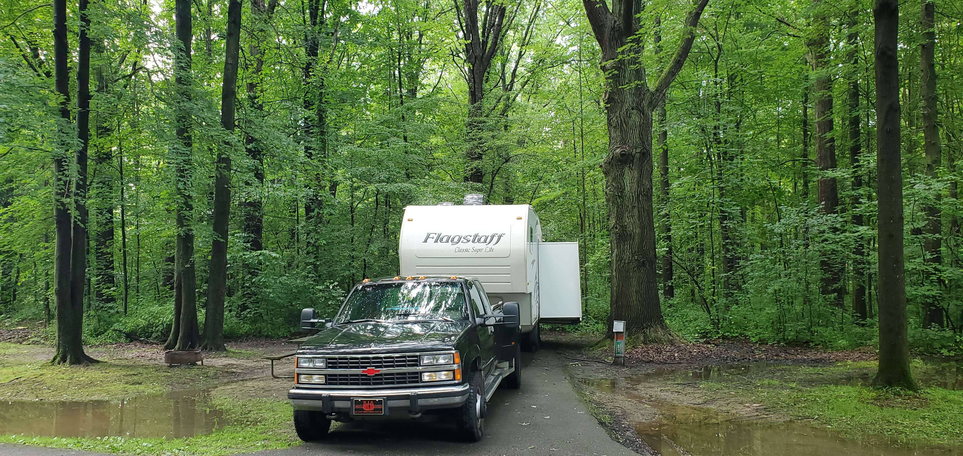 John R.'s photo of rv camping at Geneva State Park Campground near Mentor, OH