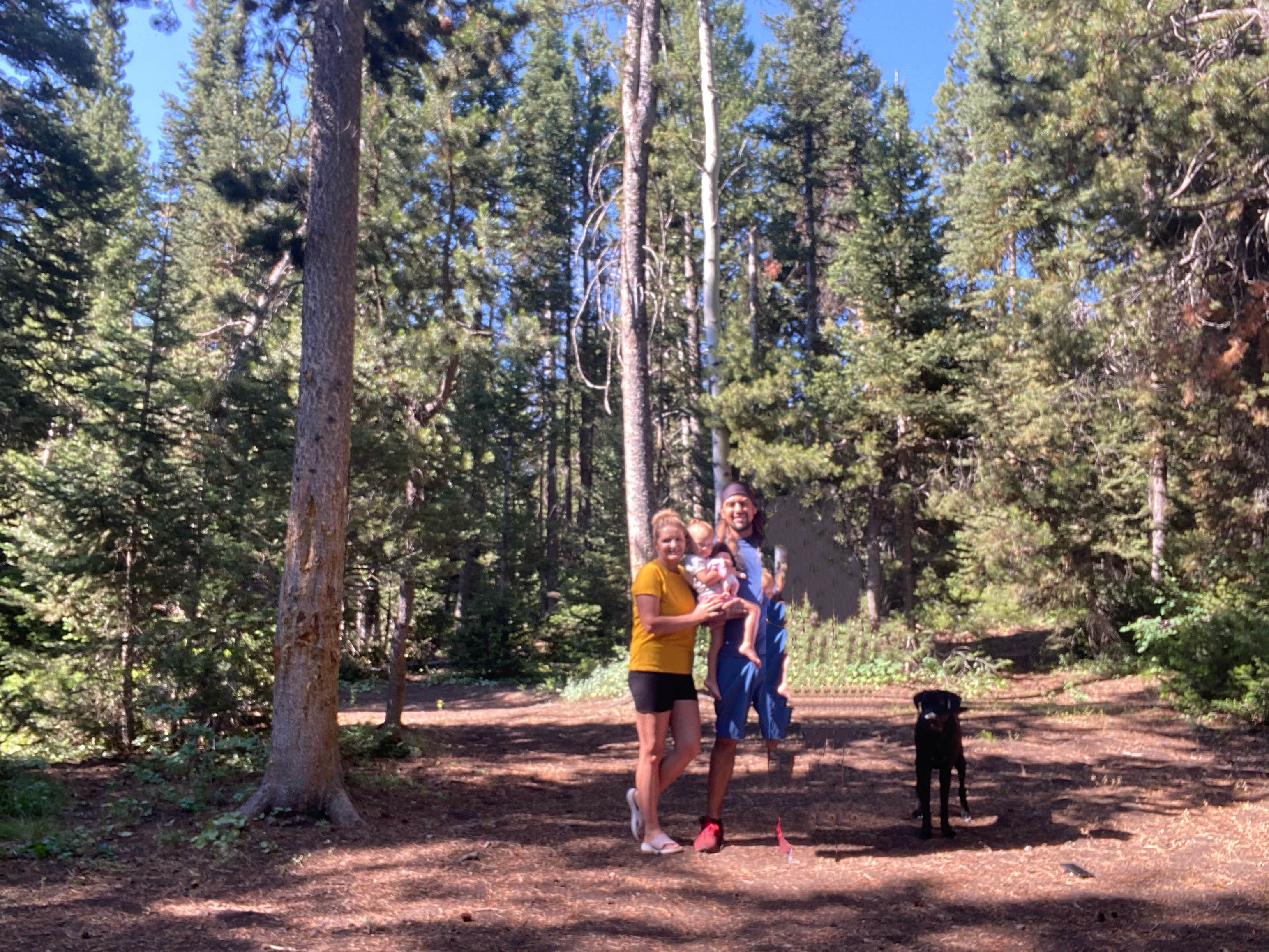 Veronica H.'s photo of camping with pets at Sunrise Campground near Hyde Park, UT