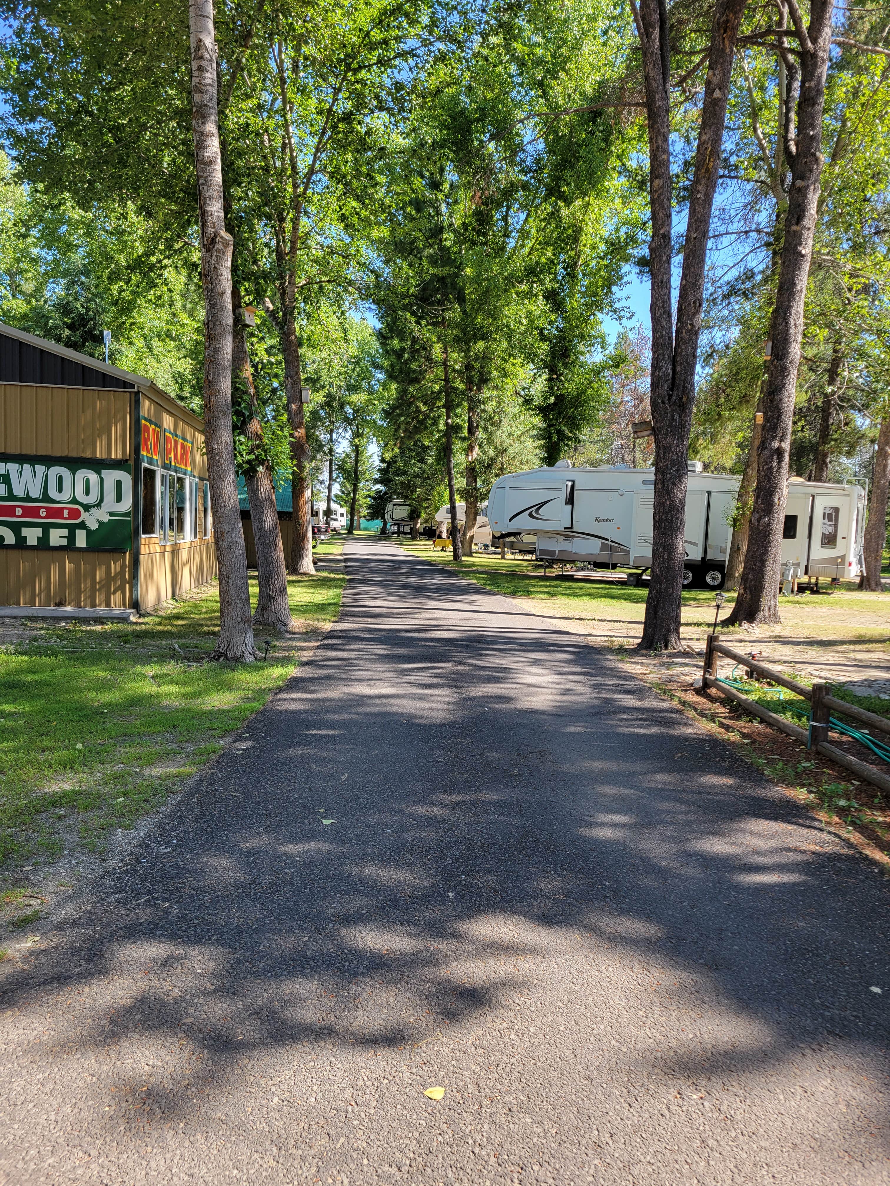 Cande D.'s photo of rv camping at Alpine Lodge and RV near Mesa, ID