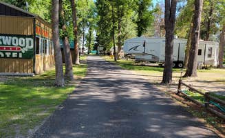 Cande D.'s photo of rv camping at Alpine Lodge and RV near Lowman, ID