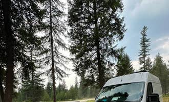 Camping near Blackwell Flats: Sheldon Mountain Trailhead Camp, Libby, Montana