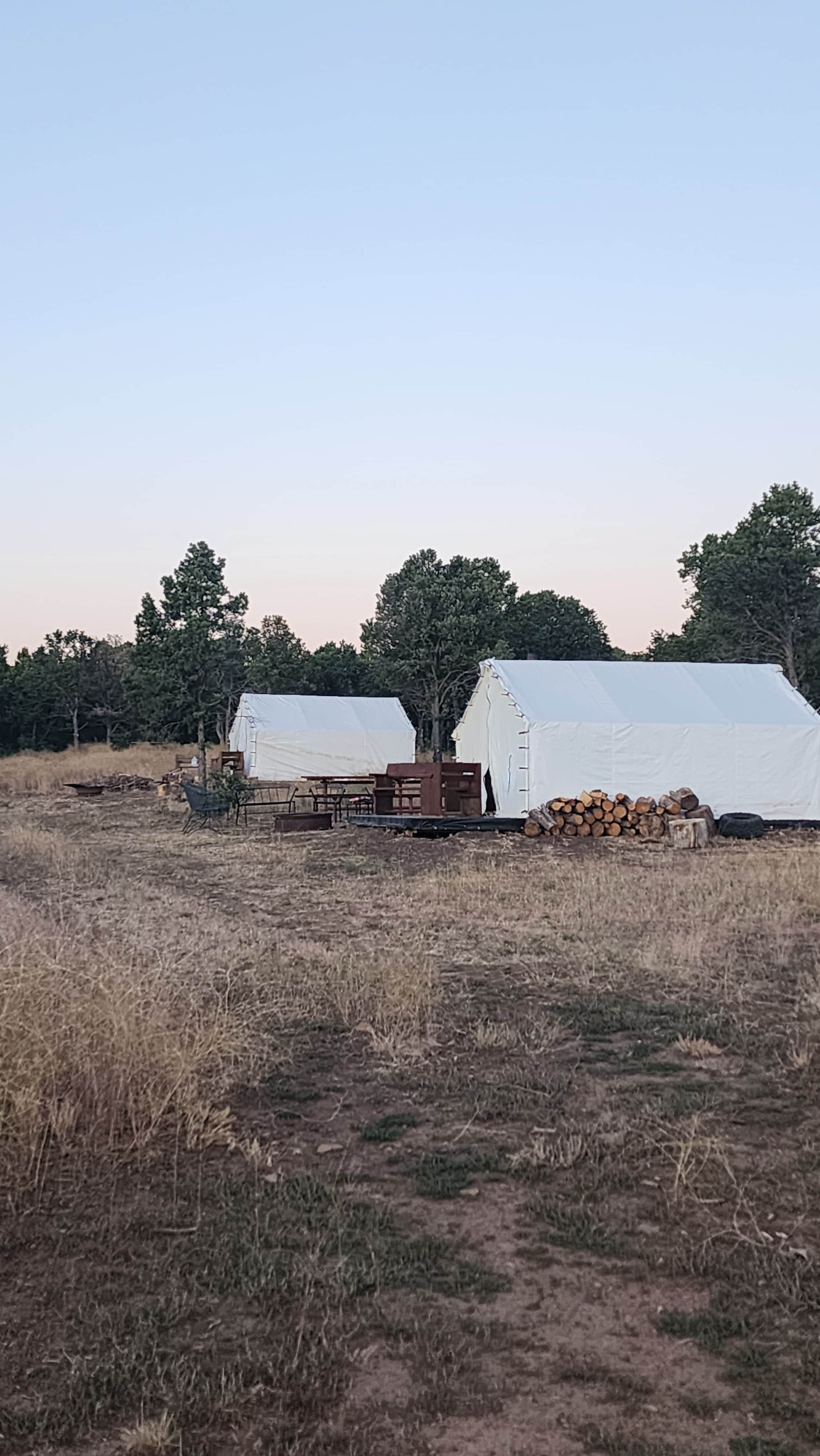 Lucas G.'s photo of tent camping at 4R FREEDOM RANCH CAMPGROUND near Powderhorn, CO