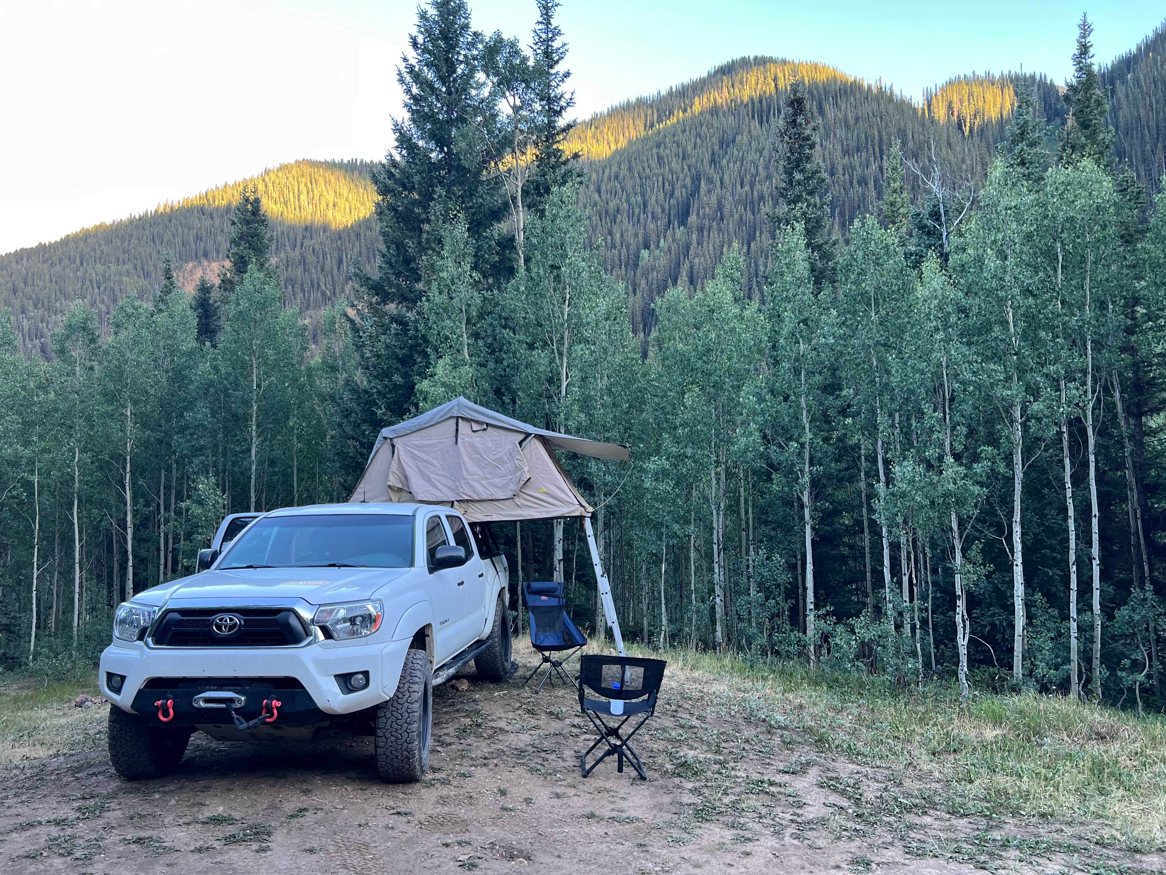 Camping near Sultan Dispersed: Bear Camp - Dispersed, Silverton, Colorado