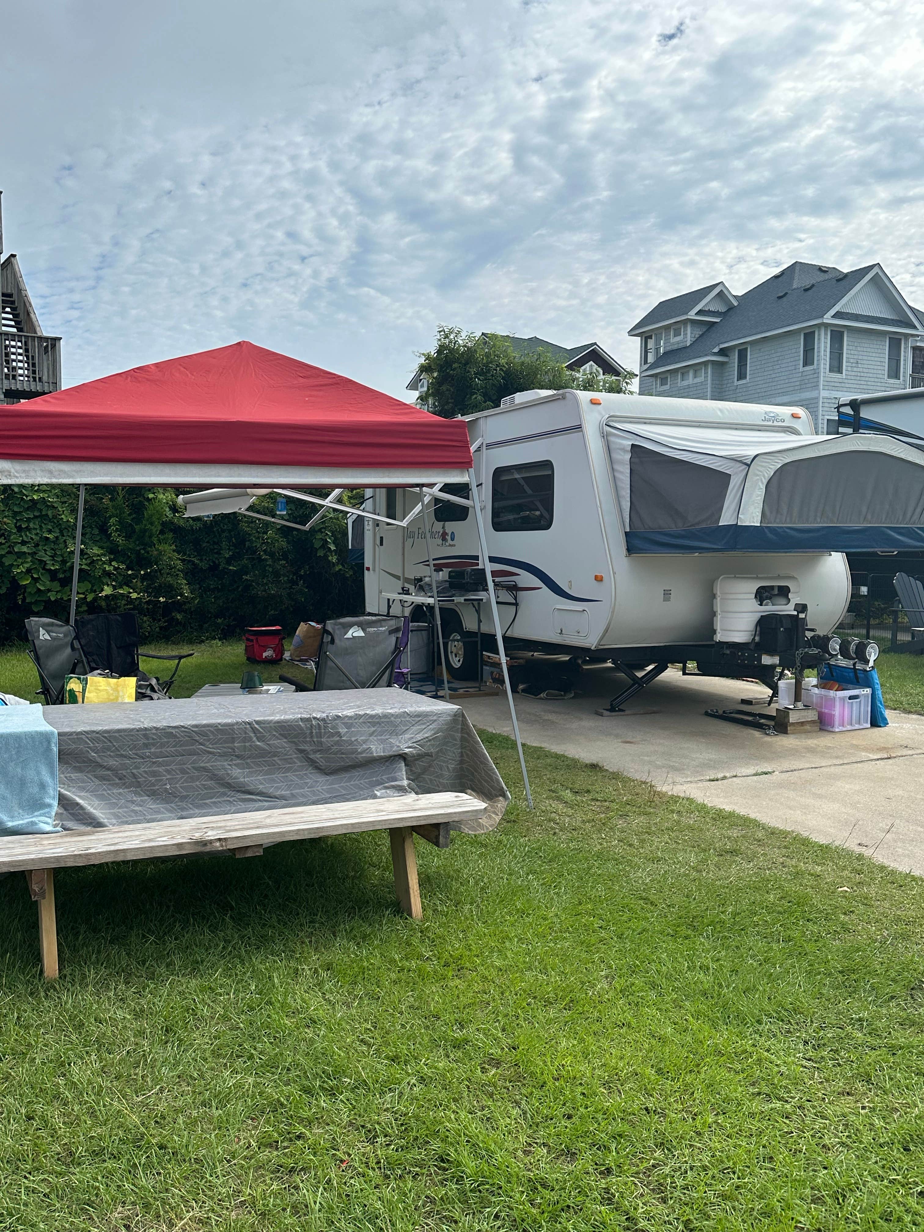 Camper-submitted photo at Ocean Waves Campground near Rodanthe, NC