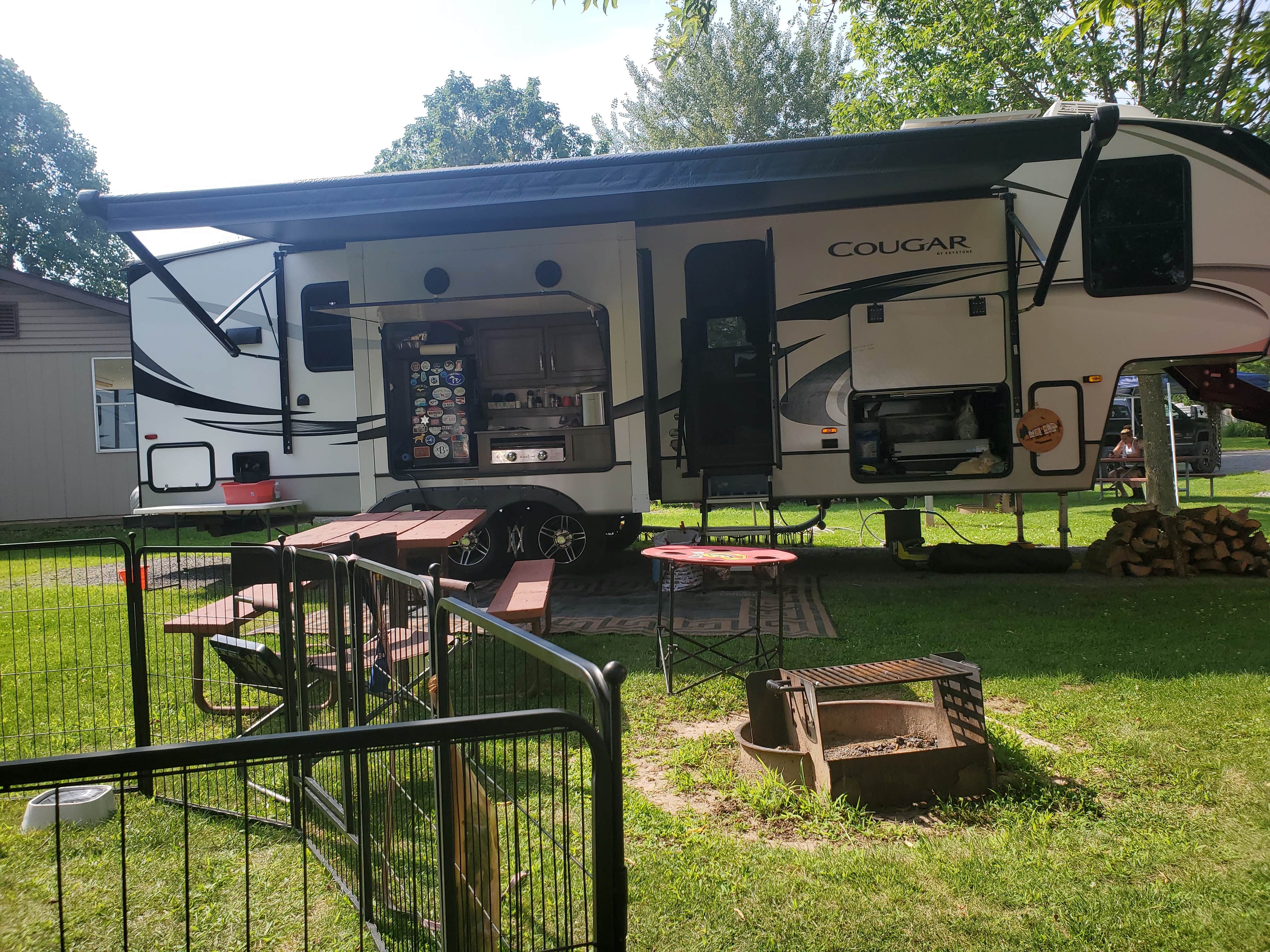 Gib D.'s photo of rv camping at Junius Ponds near Waterloo, NY