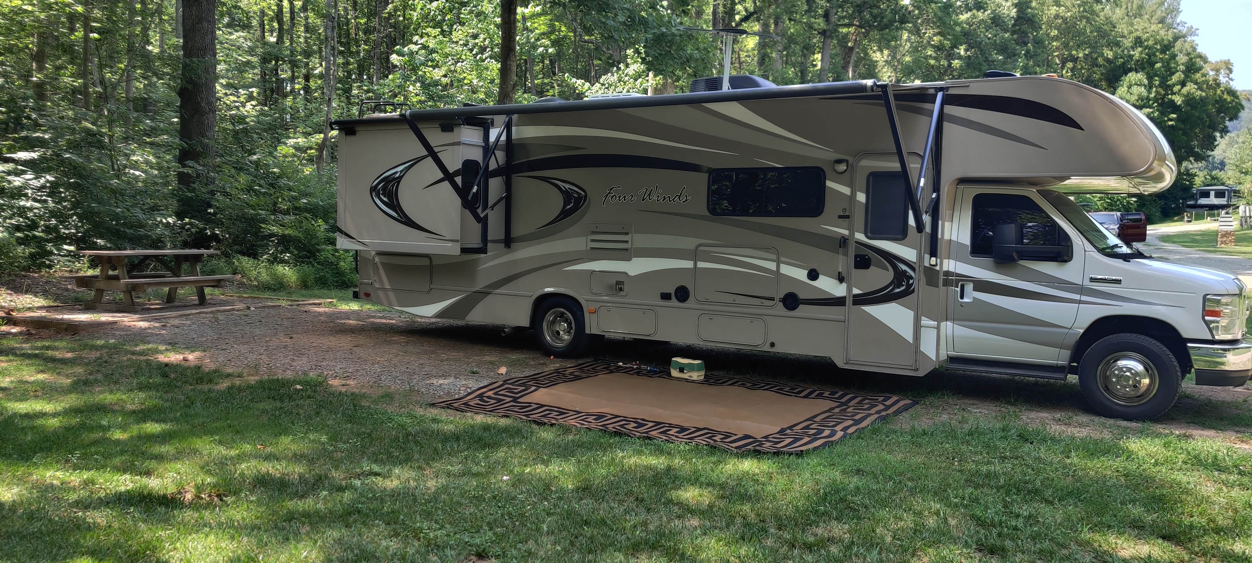 Austin H.'s photo of rv camping at Smith Mountain Campground near Forest, VA