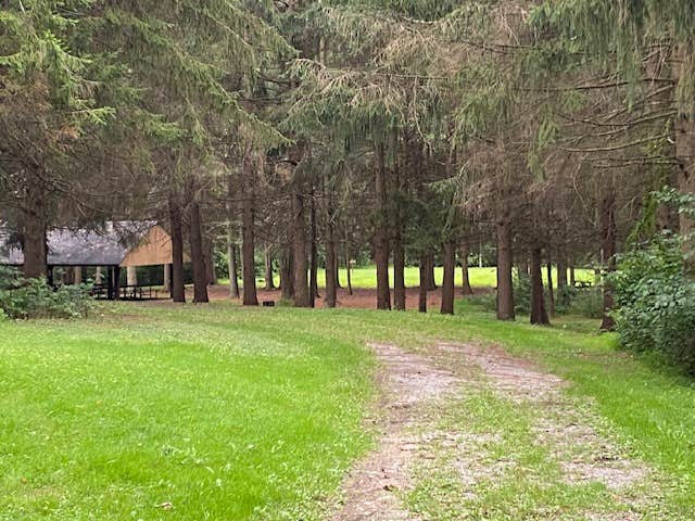 Joni P.'s photo of a cabin at Ryerson Station State Park Campground near Nottingham, PA