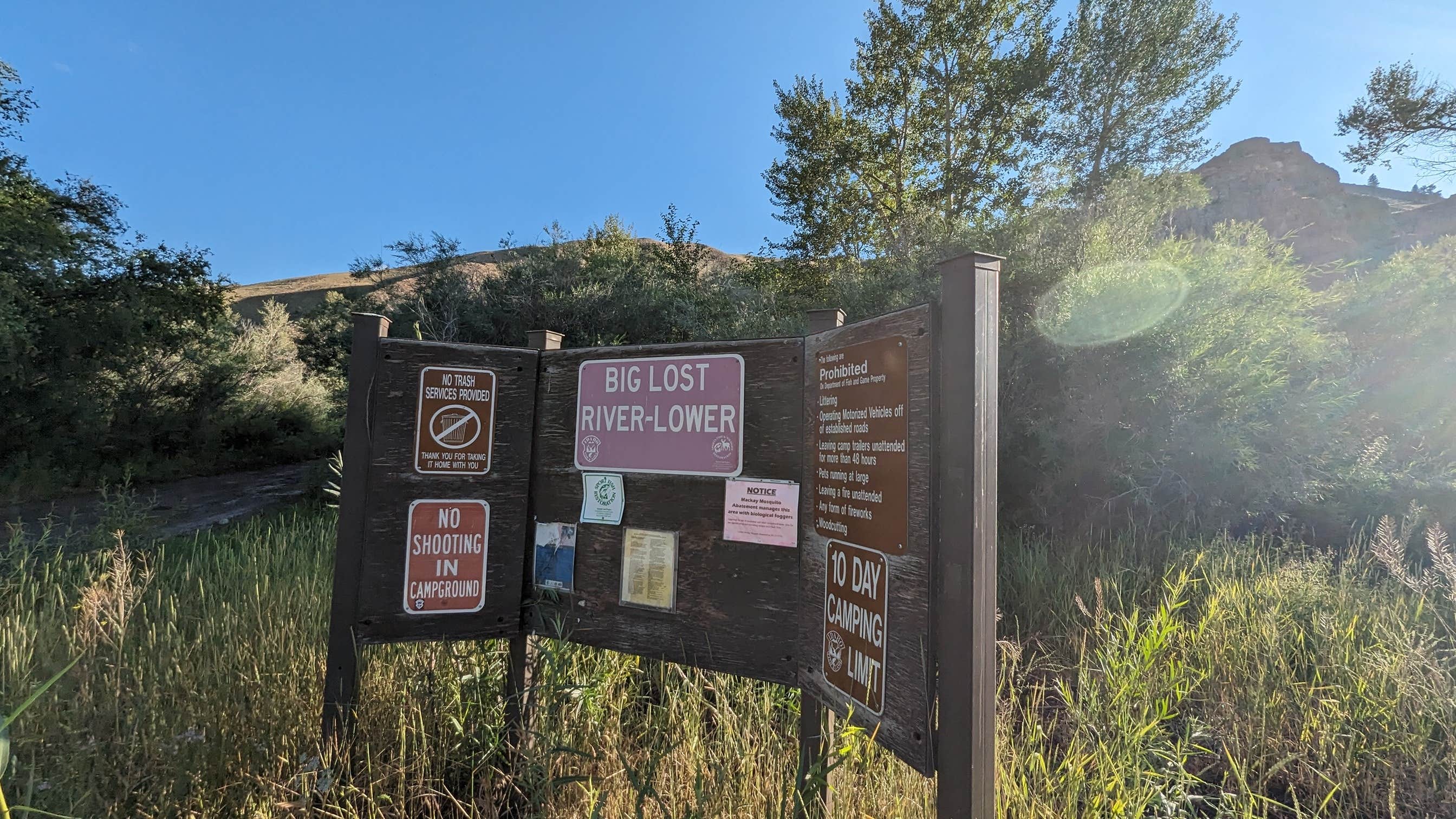 Camper-submitted photo at Big Lost River Dispersed near Arco, ID