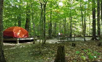 Jean C.'s photo at Dry River Campground — Crawford Notch State Park near White Mountain National Forest