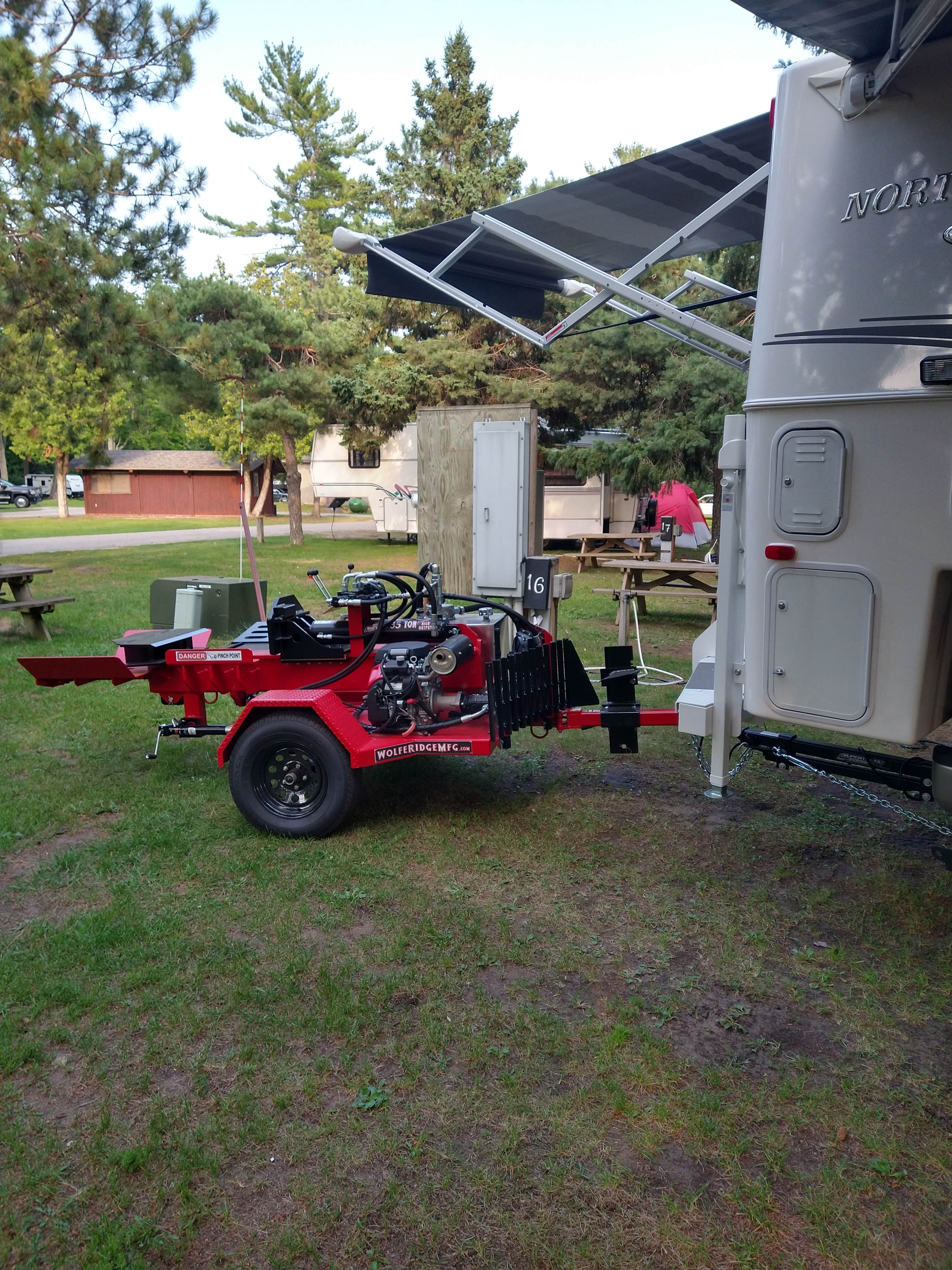 Camper-submitted photo at Pioneer Trail Park and Campground near Escanaba, MI
