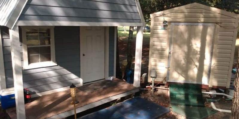 Camper submitted image from Bird dog RV and stay