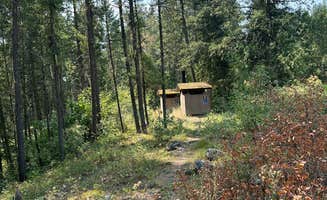 Tee C.'s photo of glamping accommodations at Yaak River Campground near Sandpoint, ID