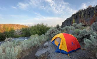 Camping near Hayspur Hatchery: Silver Creek Public Access Dispersed, Picabo, Idaho