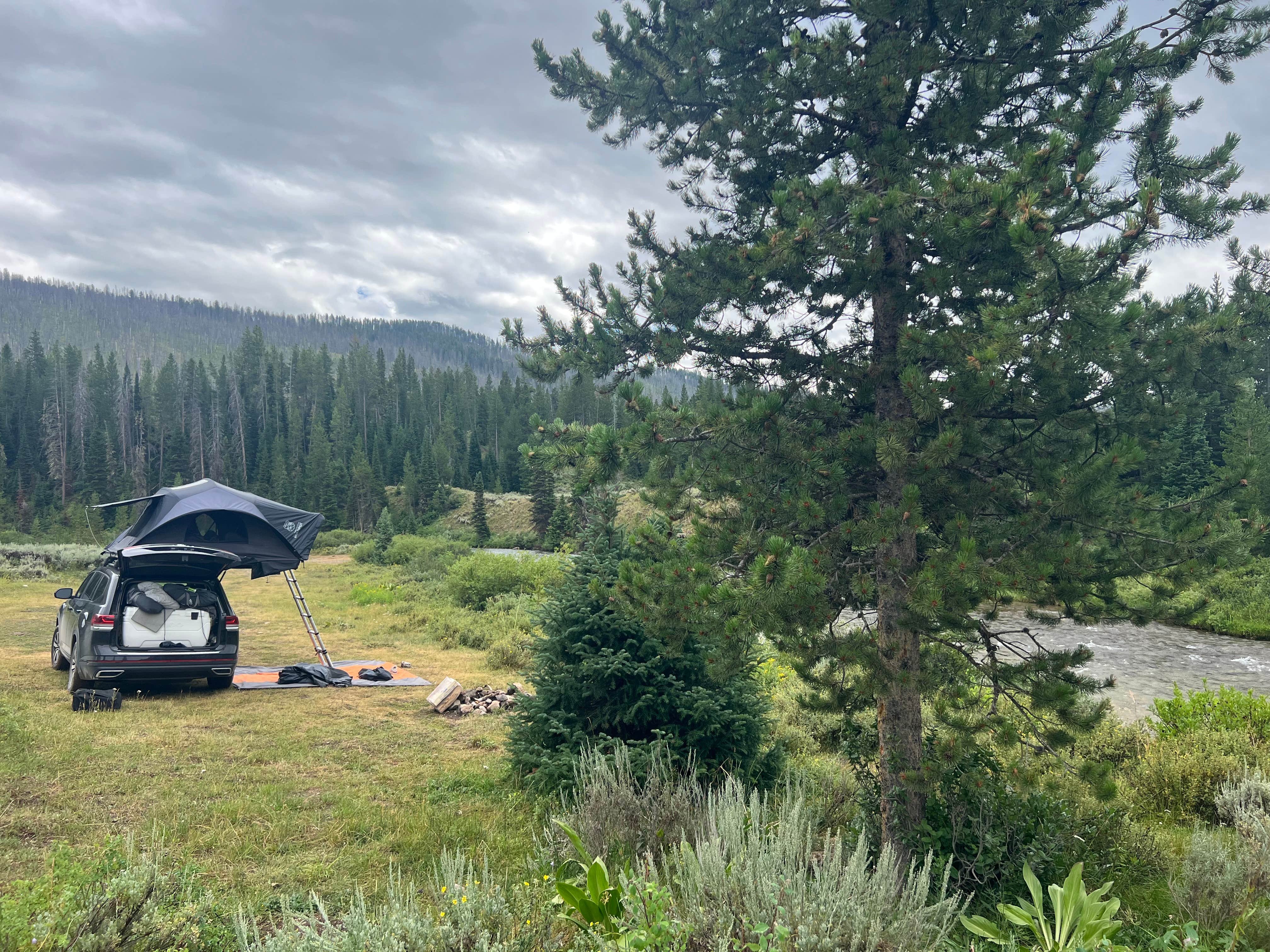 Jakey and Alex L.'s photo at Granite Creek Campground near Bondurant, WY