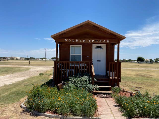 David C.'s photo of a cabin at Silver Wind RV Park and Cabins near Quitaque, TX