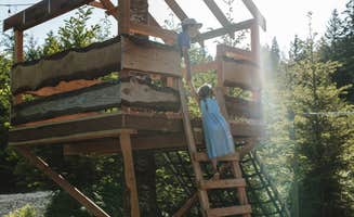 Rob S.'s photo of glamping accommodations at Columbia Gorge Getaways near Trout Lake, WA
