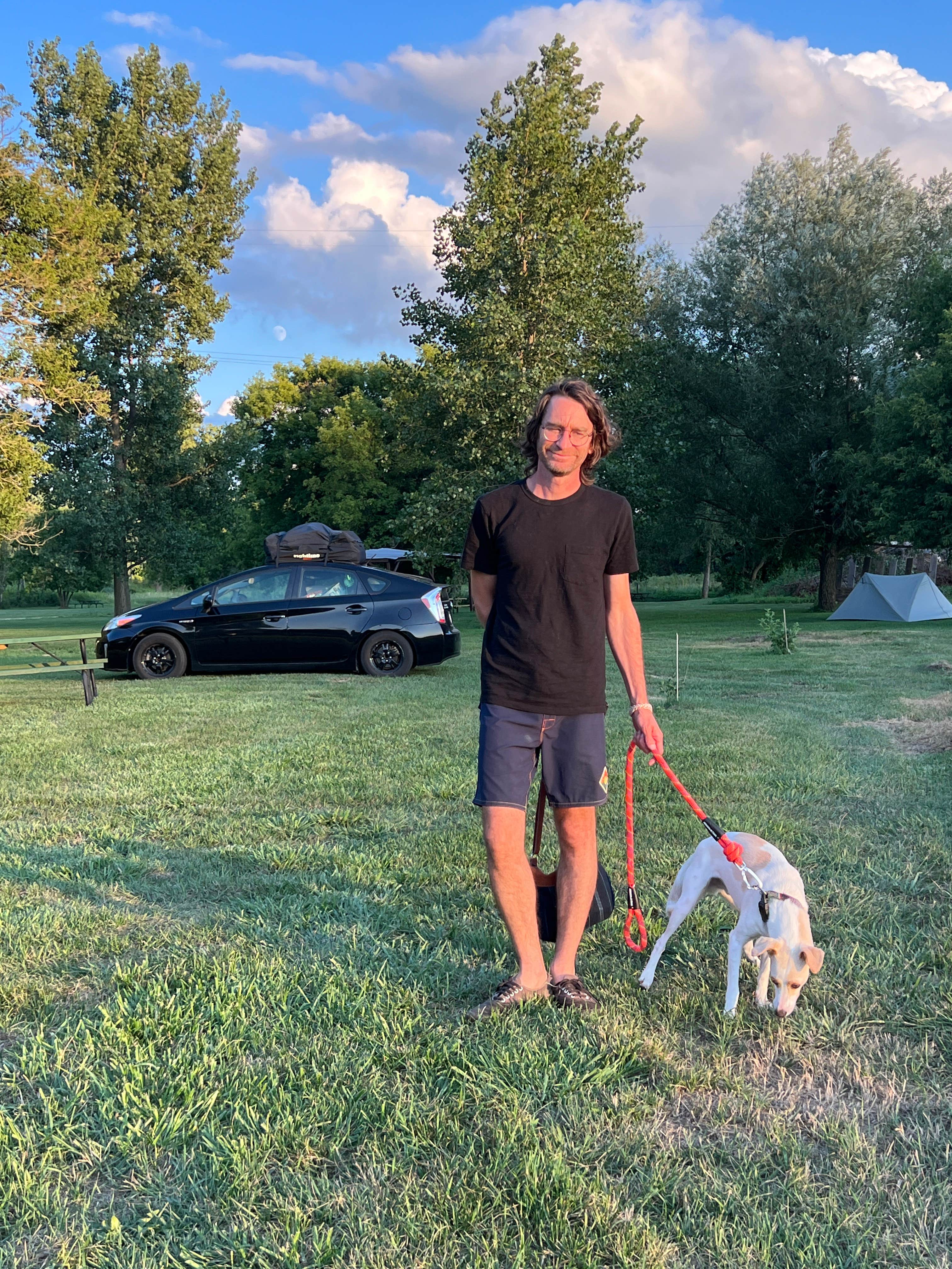 Randall K.'s photo of camping with pets at Westfork Sports Club & Campground near Lansing, IA
