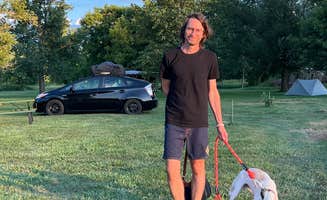 Randall K.'s photo of camping with pets at Westfork Sports Club & Campground near Viroqua, WI