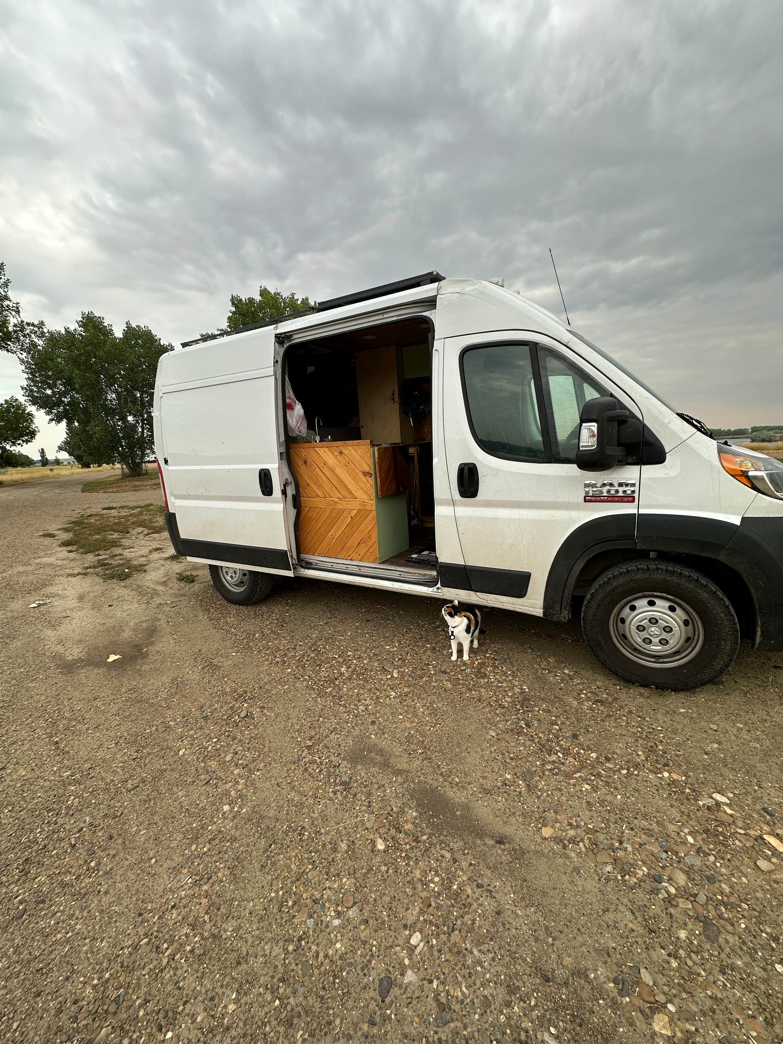 Tee C.'s photo of camping with pets at Roundhouse Point Campgound near Nashua, MT