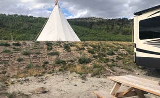 Lee H.'s photo at Glacier Grizzly Resort- RV, Tent Site & TIPI - PERMANENTLY CLOSED near Babb, MT