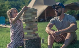 Rob S.'s photo of tent camping at Columbia Gorge Getaways near Dallesport, WA