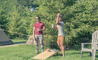 Rob S.'s photo of tent camping at Columbia Gorge Getaways near Cougar, WA