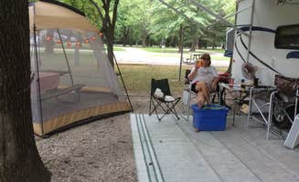 Jeanie H.'s photo of rv camping at Dam West Spillway near Edwardsville, IL