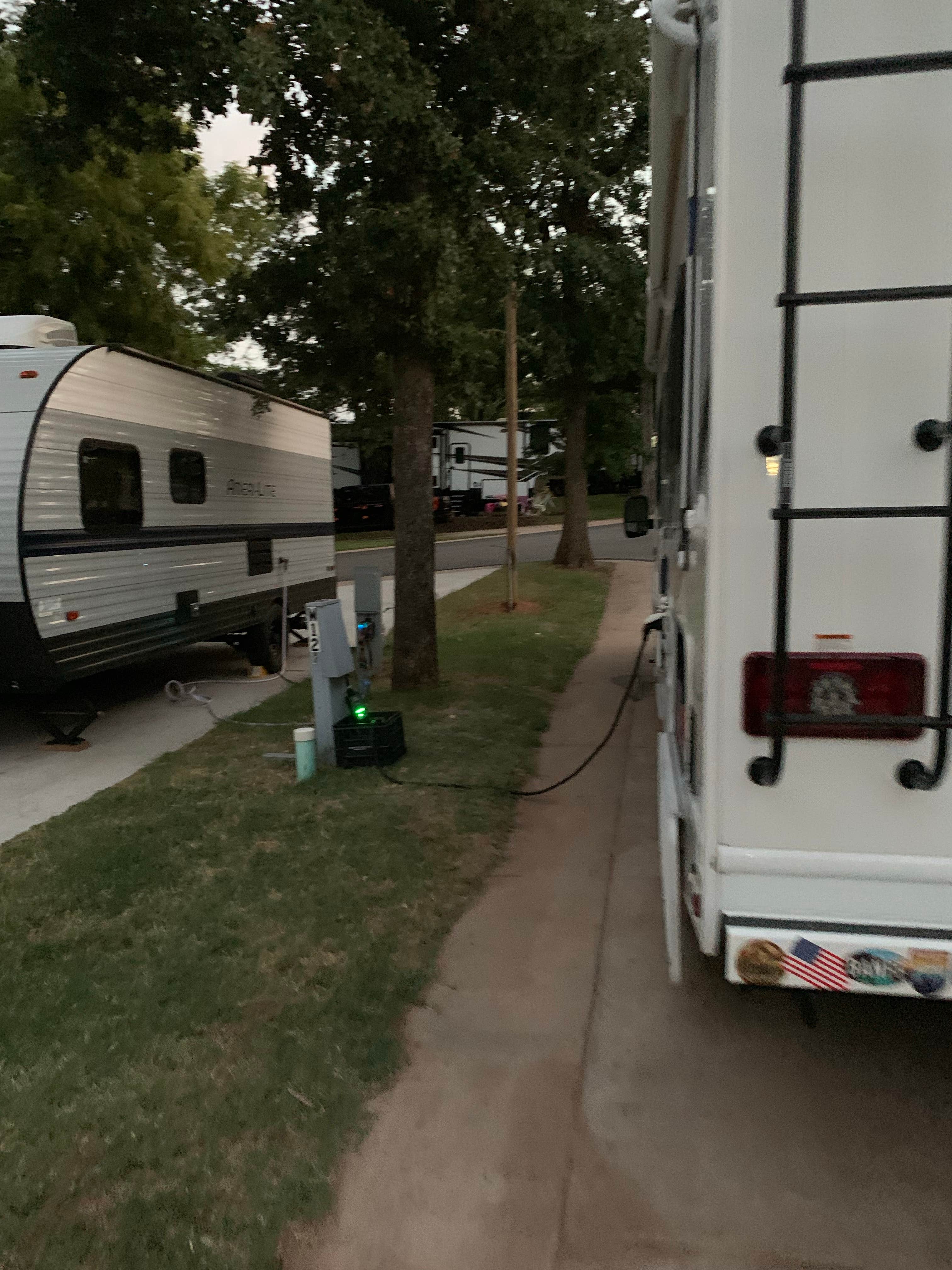 Camper-submitted photo at Twin Fountains RV Park near Midwest City, OK