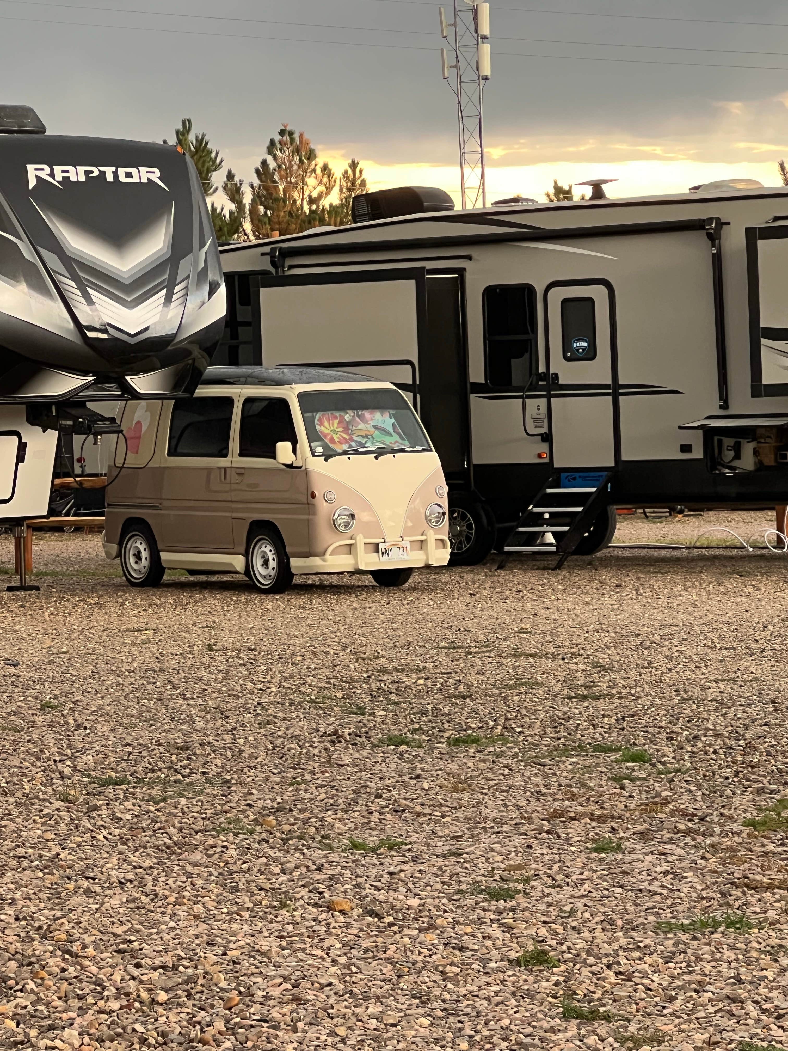 James R.'s photo of rv camping at Casper KOA near Mills, WY