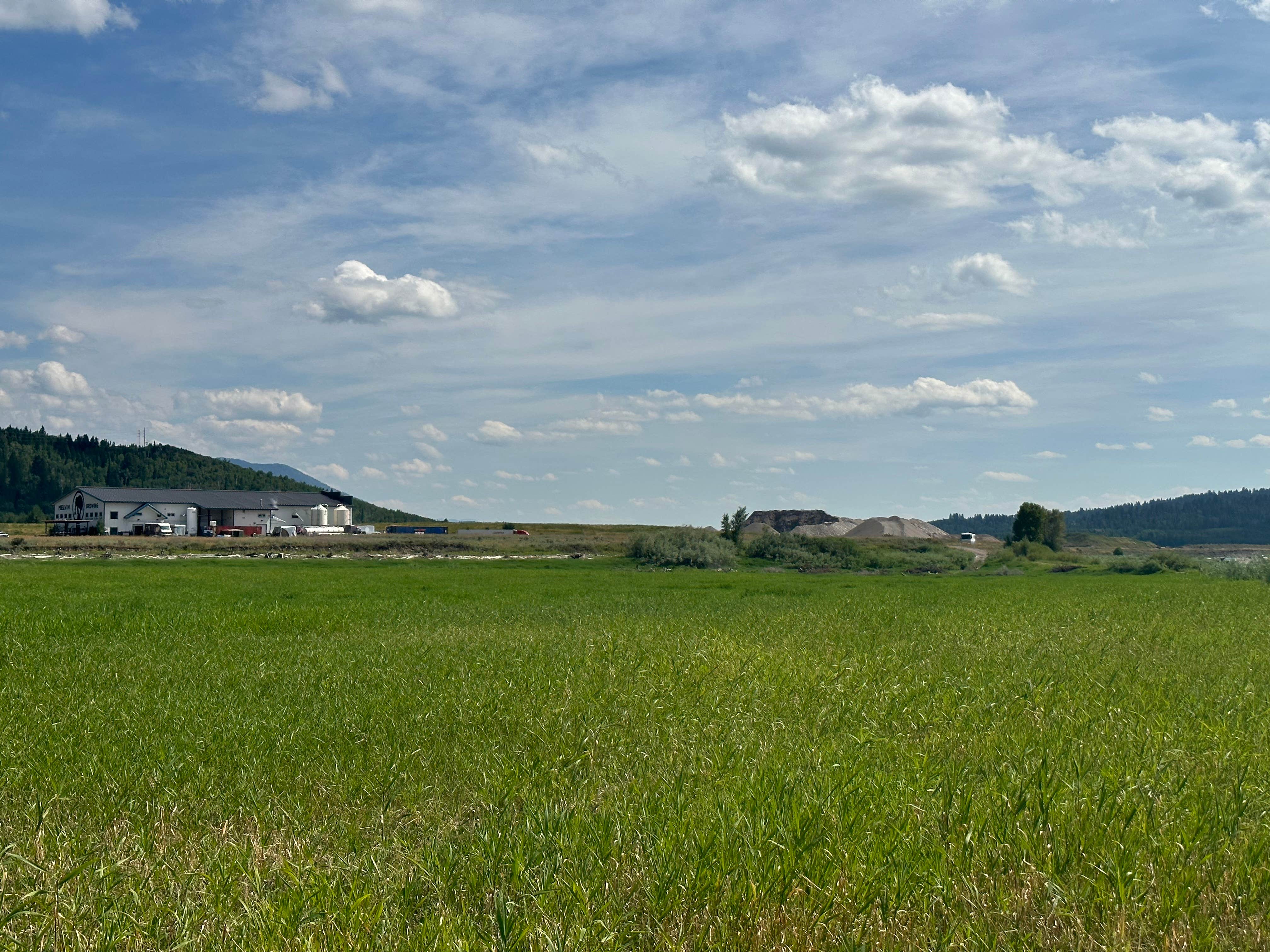 Dutchess S.'s photo of a dispersed camping area at Reservoir Disperse Camping near Melvin Brewing near Ririe, ID