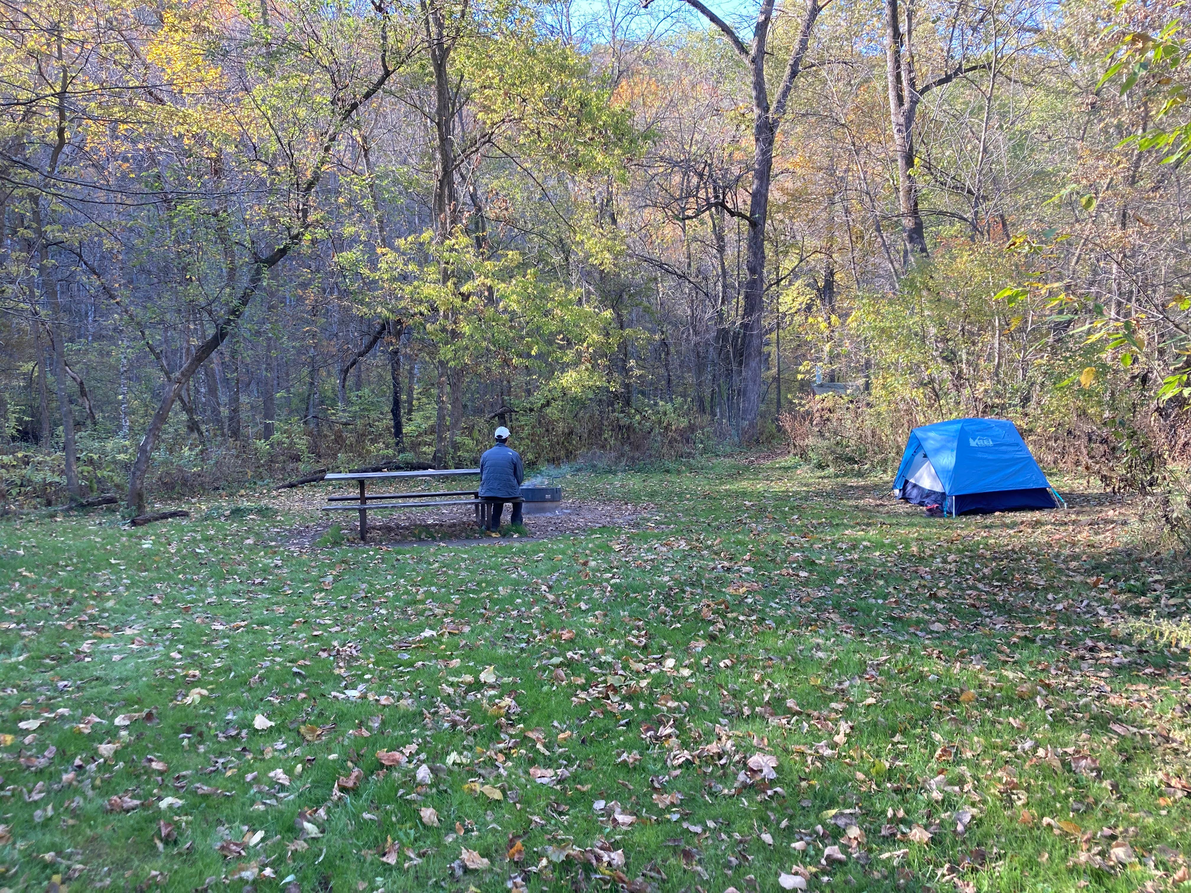 Camper submitted image from Gooseberry Glen Cart-in Campground — Whitewater State Park - 4