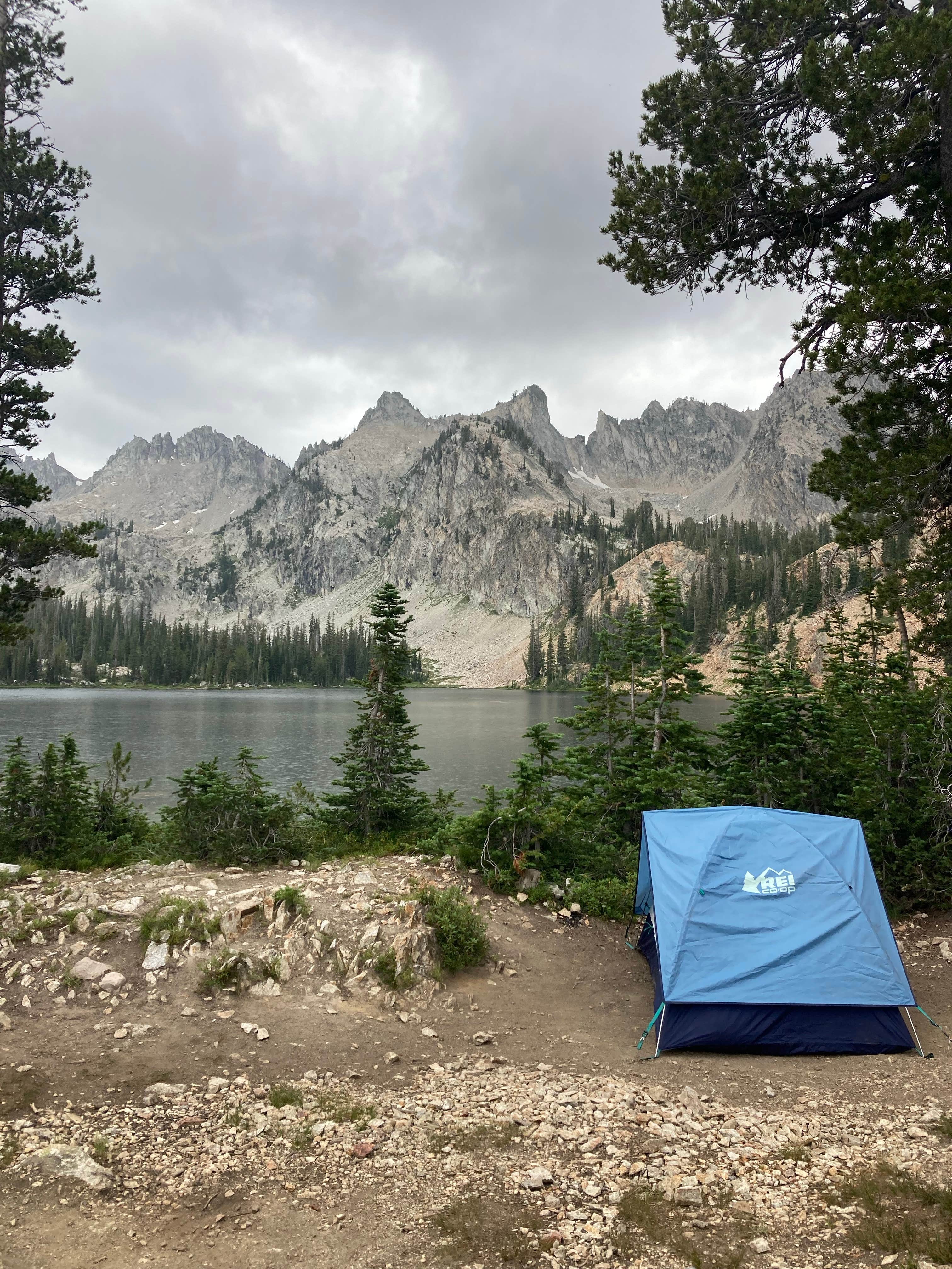 Camper-submitted photo at Alice Lake Primitive Campsite - Sawtooth National Forest near Fairfield, ID