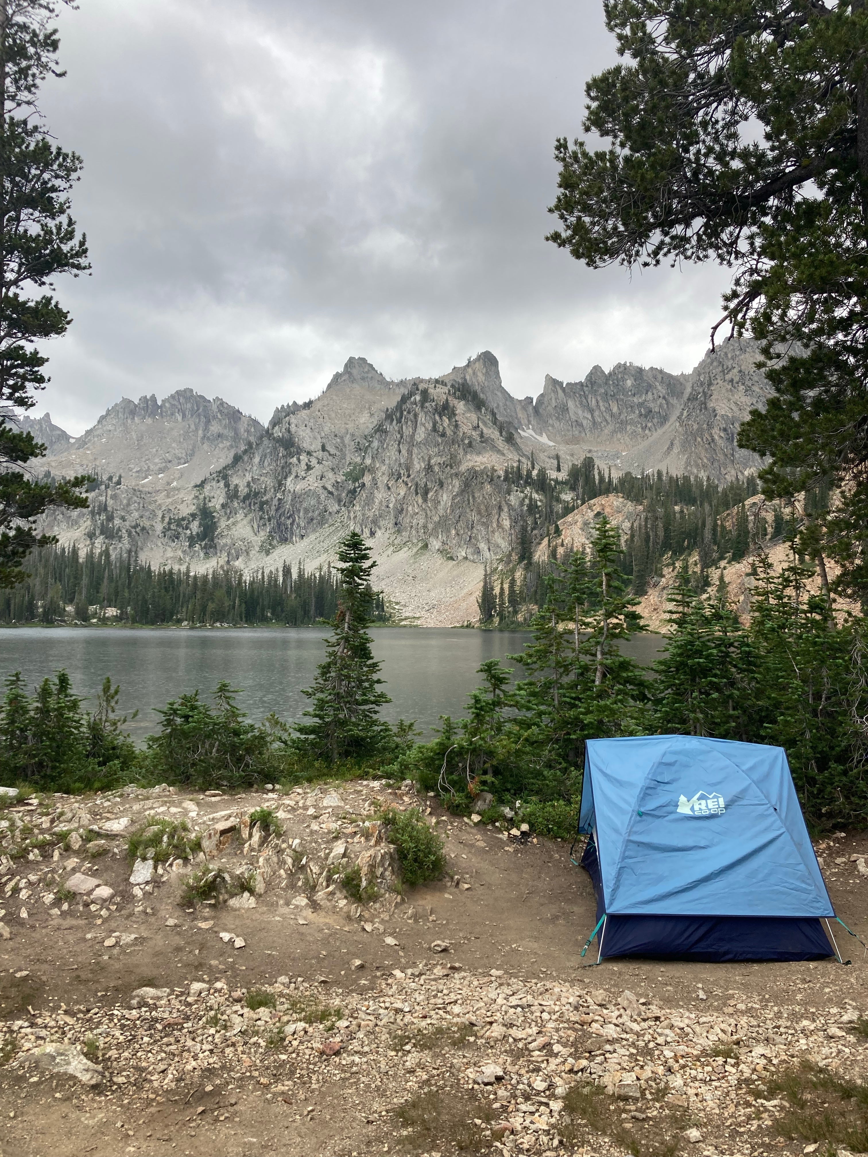 Camper submitted image from Alice Lake Primitive Campsite - Sawtooth National Forest - 1