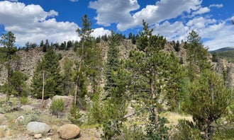 Camping near Chaffee County Road 390 Dispersed: Granite Rock Camp, Granite, Colorado