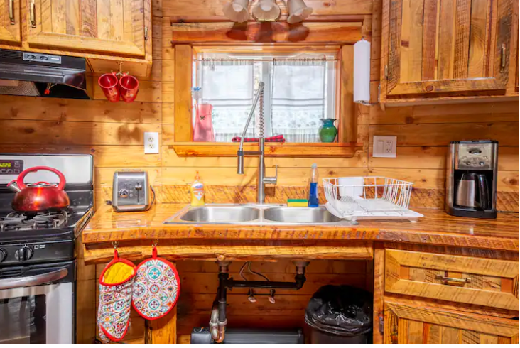 Camper-submitted photo at Yurt at Rivendell Romance in the Forest near Wishram, WA