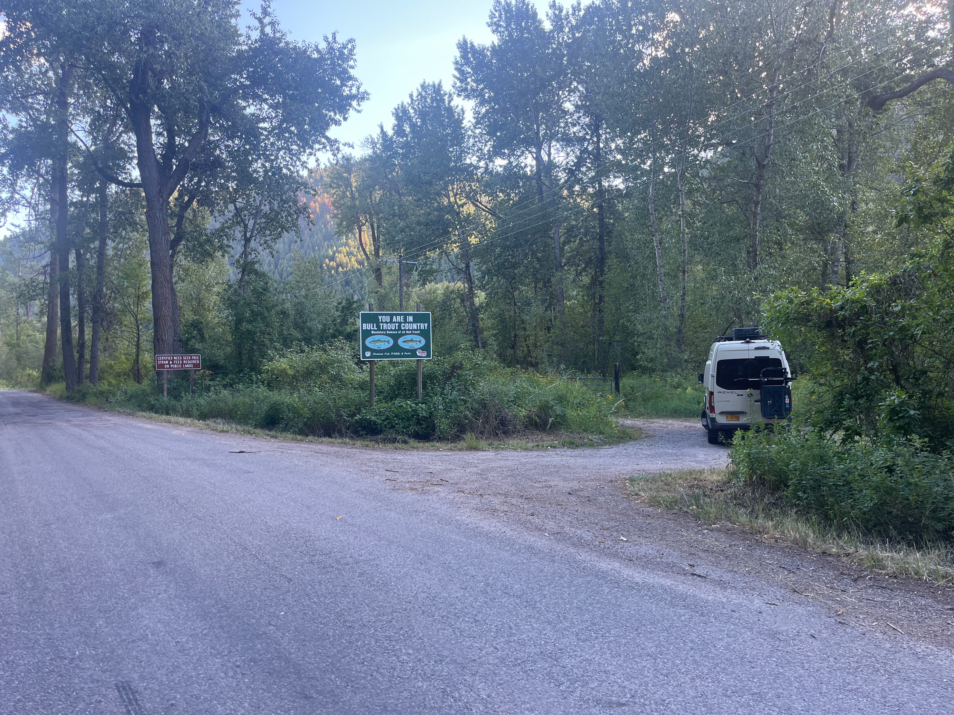 Camper submitted image from Rock Creek Dispersed Spot - Lolo - 3