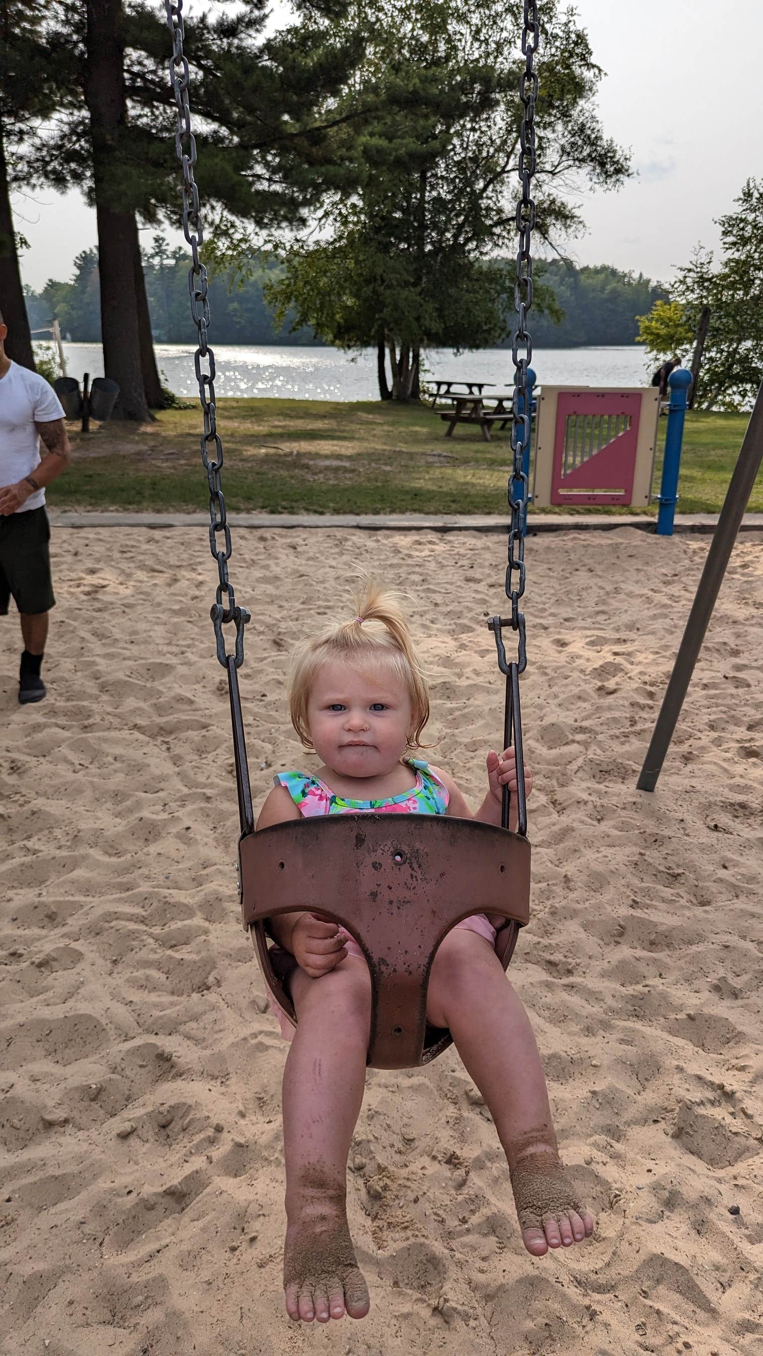 Camper-submitted photo at School Section Lake Veteran's Park Campground near Hamilton, MI