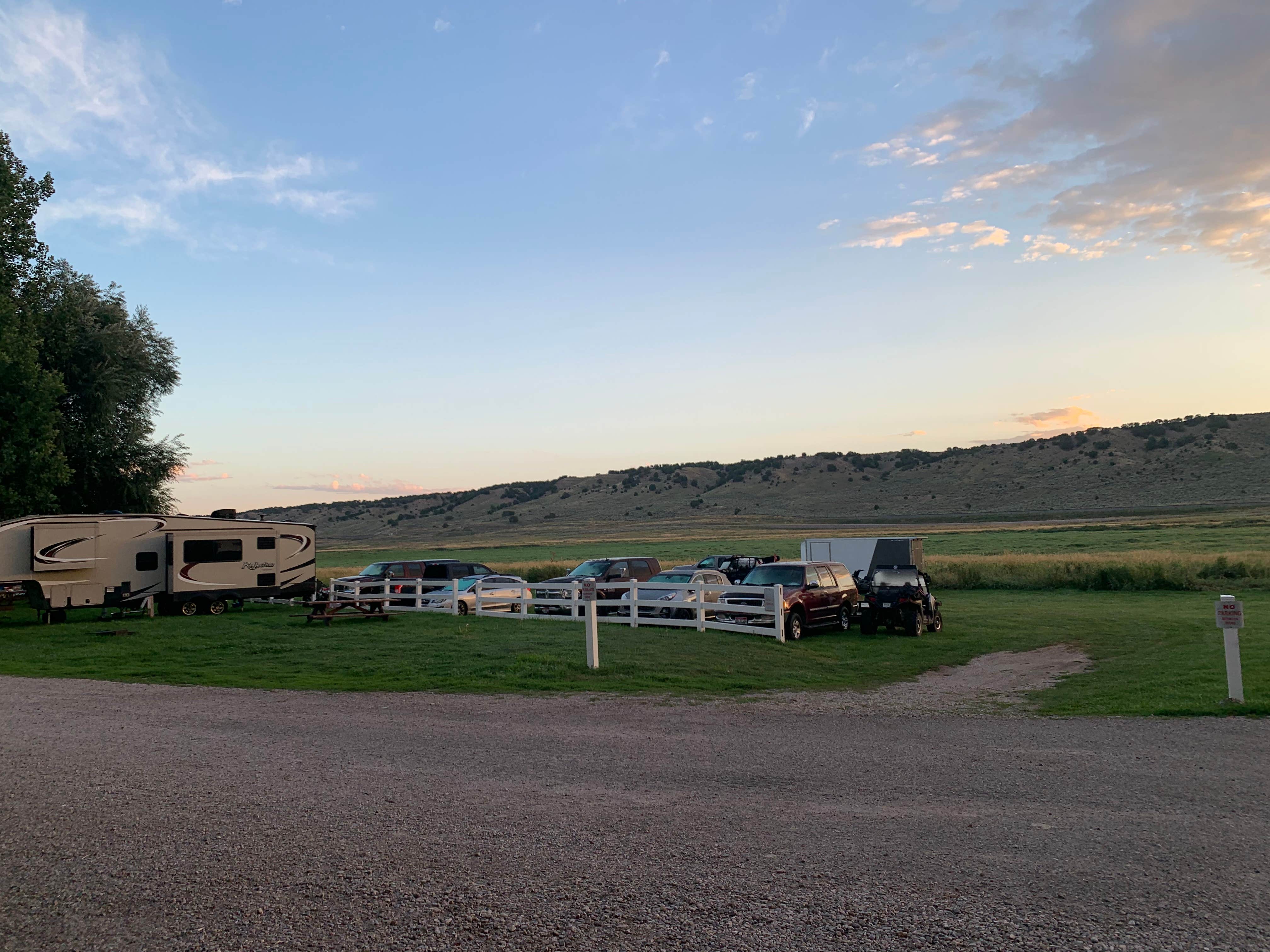 Jennifer H.'s photo of rv camping at Downata Hot Springs near Cambridge, ID