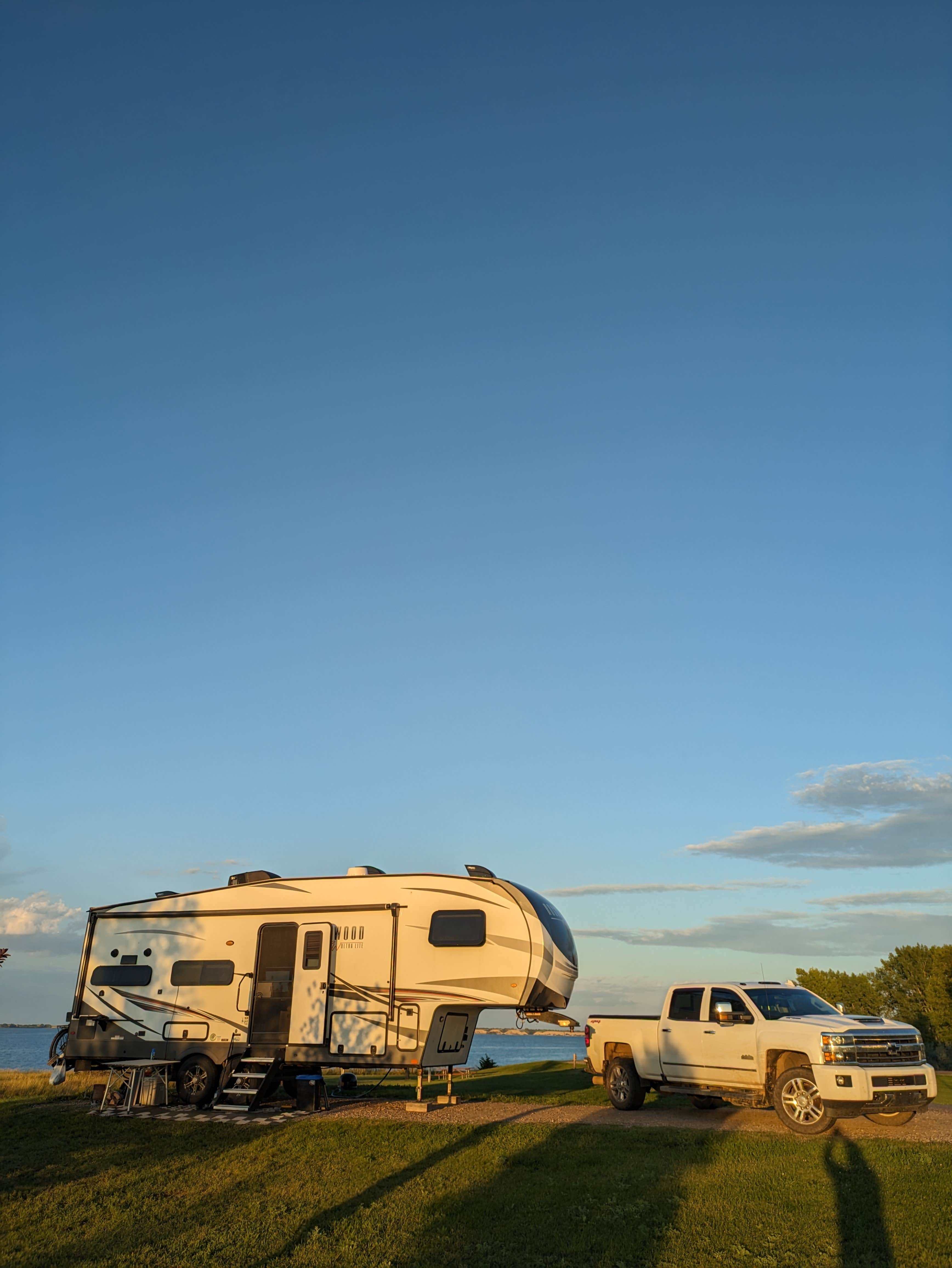 Camper-submitted photo at Lake Sakakawea State Park Campground near Washburn, ND