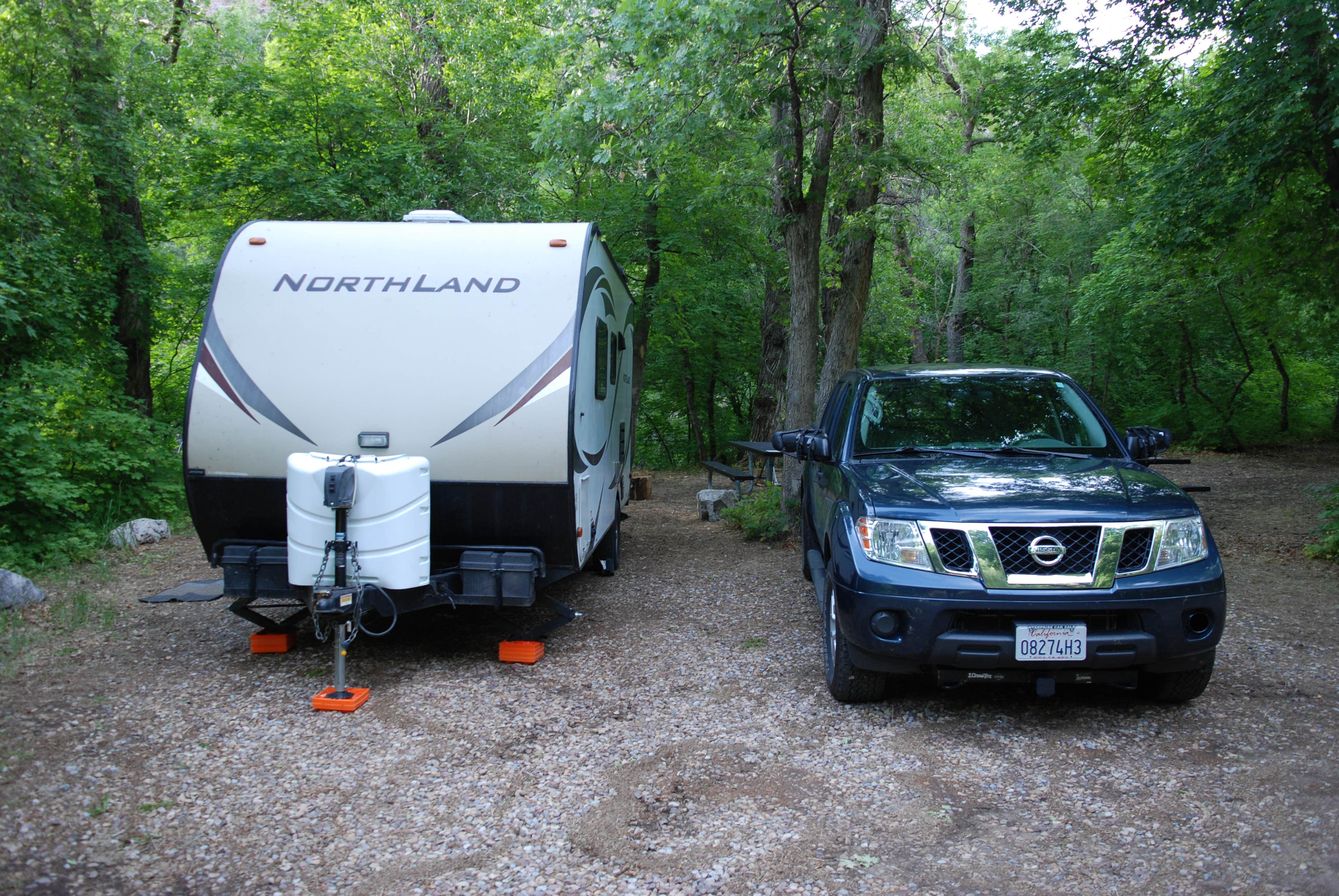 Dennis C.'s photo of rv camping at Oak Creek (fishlake National Forest, Utah) near Lynndyl, UT