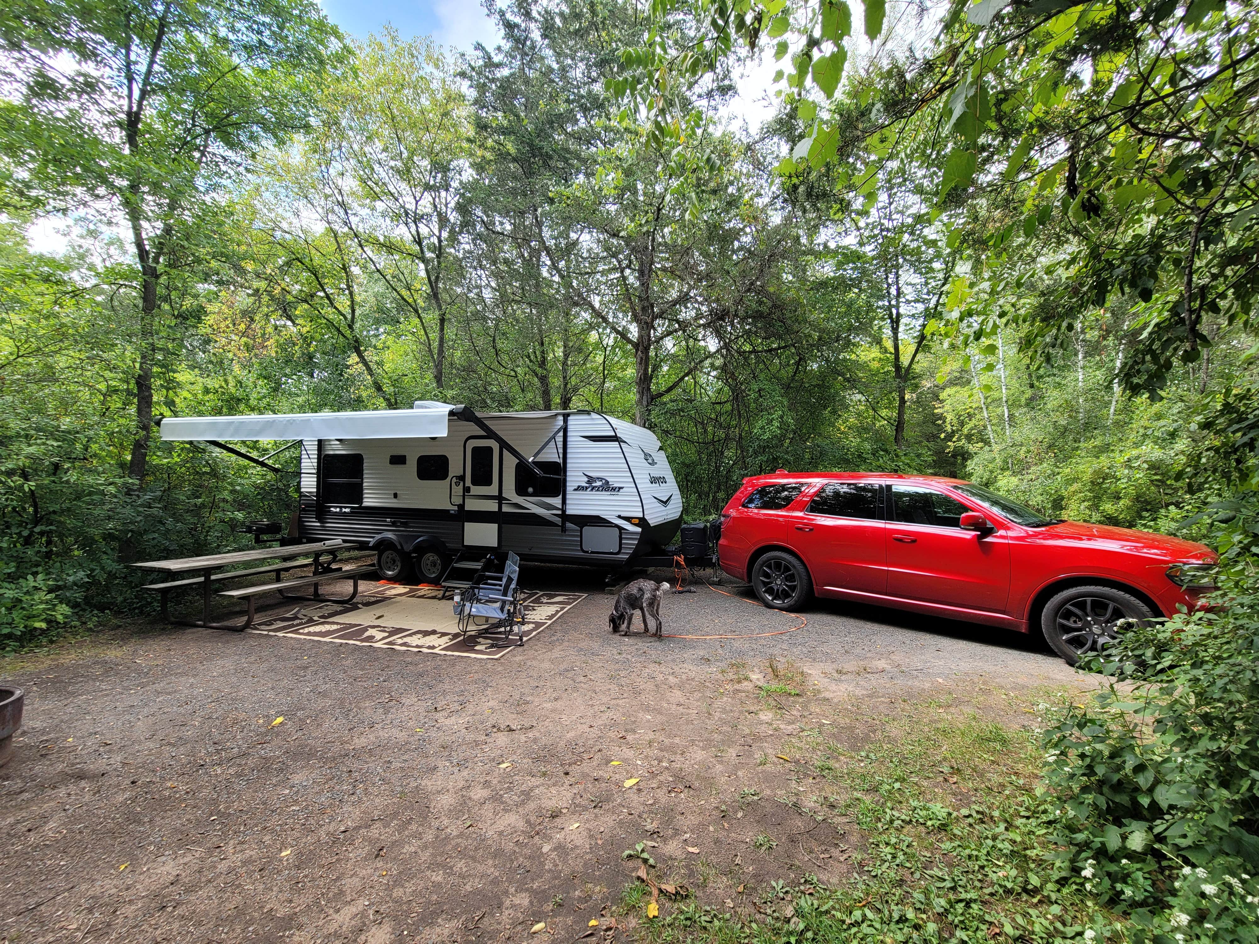 Greg S.'s photo of rv camping at William O'Brien State Park Campground near St. Croix Falls, WI