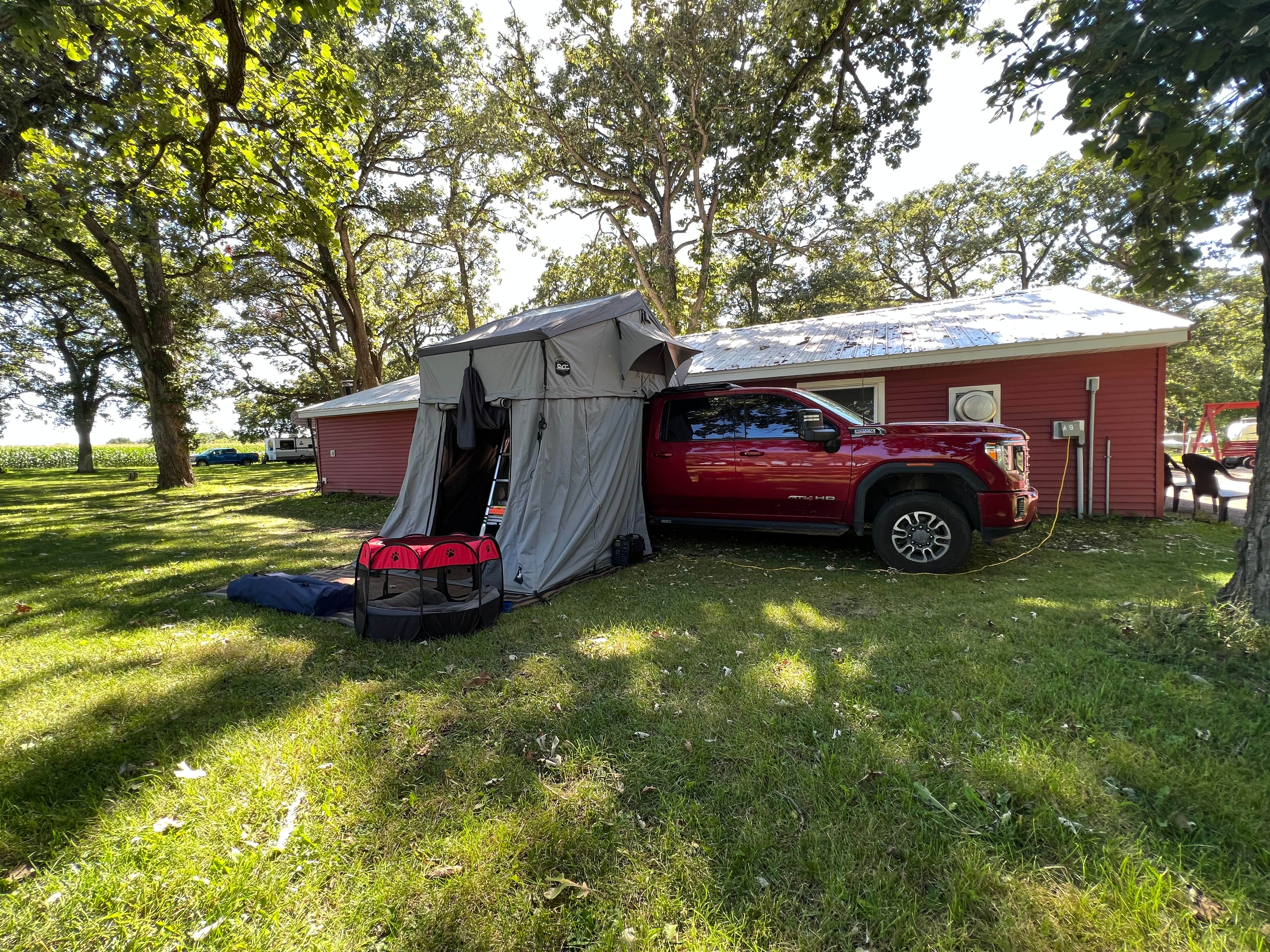 Camper submitted image from Hope Oak Knoll Camp Ground - 1